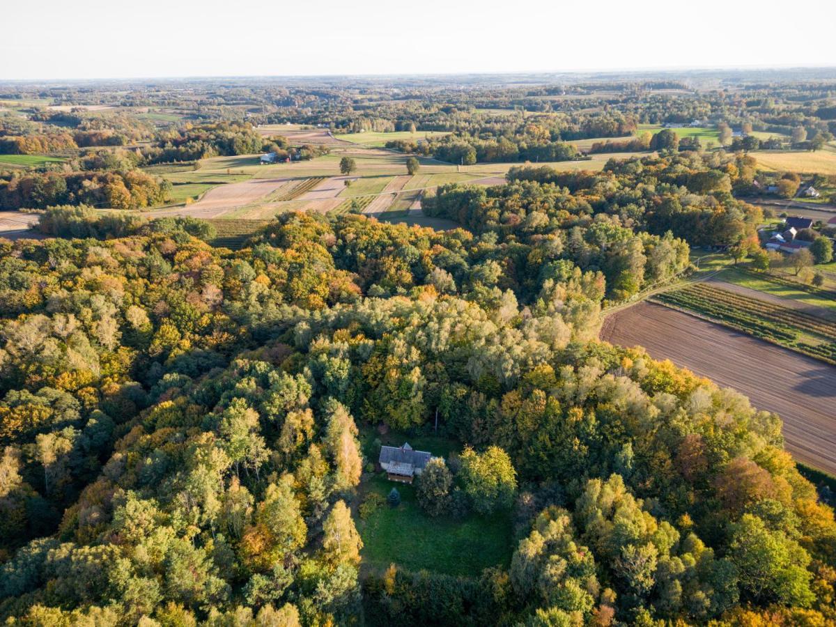 Agroturystyka Siedlisko Wydry - Dom W Srodku Lasu Wierzchoniow Bagian luar foto