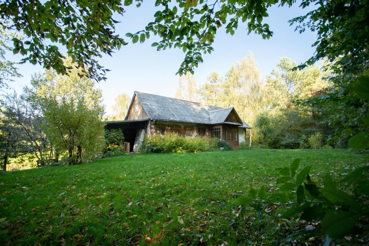 Agroturystyka Siedlisko Wydry - Dom W Srodku Lasu Wierzchoniow Bagian luar foto
